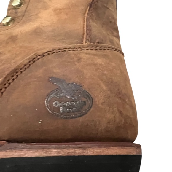 GEORGIA BOOT MEN'S SOFT TOES OIL RESISTANT WORK BOOTS, Size 10M - Picture 7 of 13